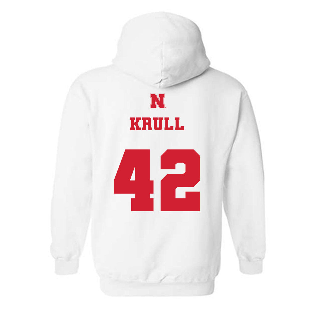 Nebraska - NCAA Women's Basketball : Maddie Krull - Hooded Sweatshirt Classic Shersey