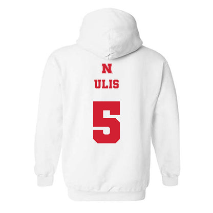 Nebraska - NCAA Men's Basketball : Ahron Ulis - Hooded Sweatshirt Classic Shersey