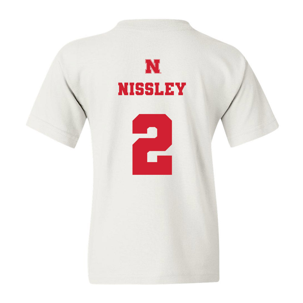 Nebraska - NCAA Women's Basketball : Logan Nissley - Youth T-Shirt Classic Shersey