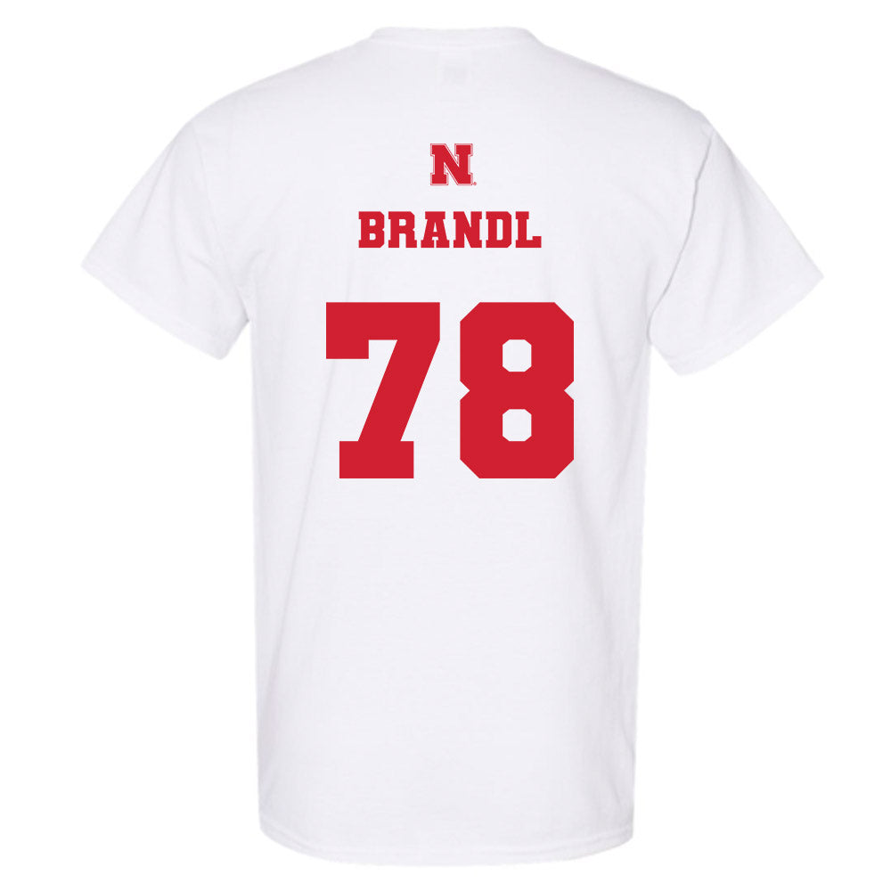 Nebraska - NCAA Football : Jacob Brandl - T-Shirt Classic Shersey