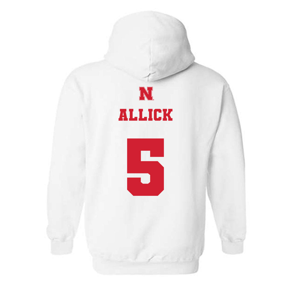 Nebraska - NCAA Women's Volleyball : Rebekah Allick - Hooded Sweatshirt