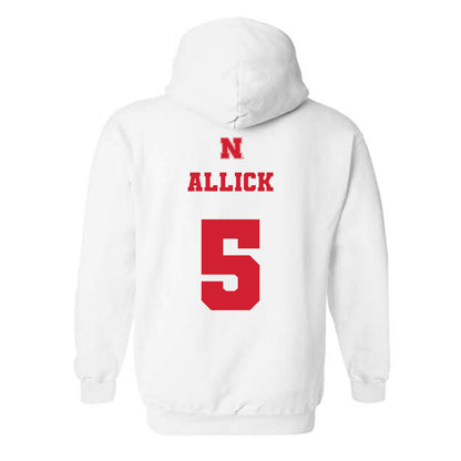 Nebraska - NCAA Women's Volleyball : Rebekah Allick - Hooded Sweatshirt