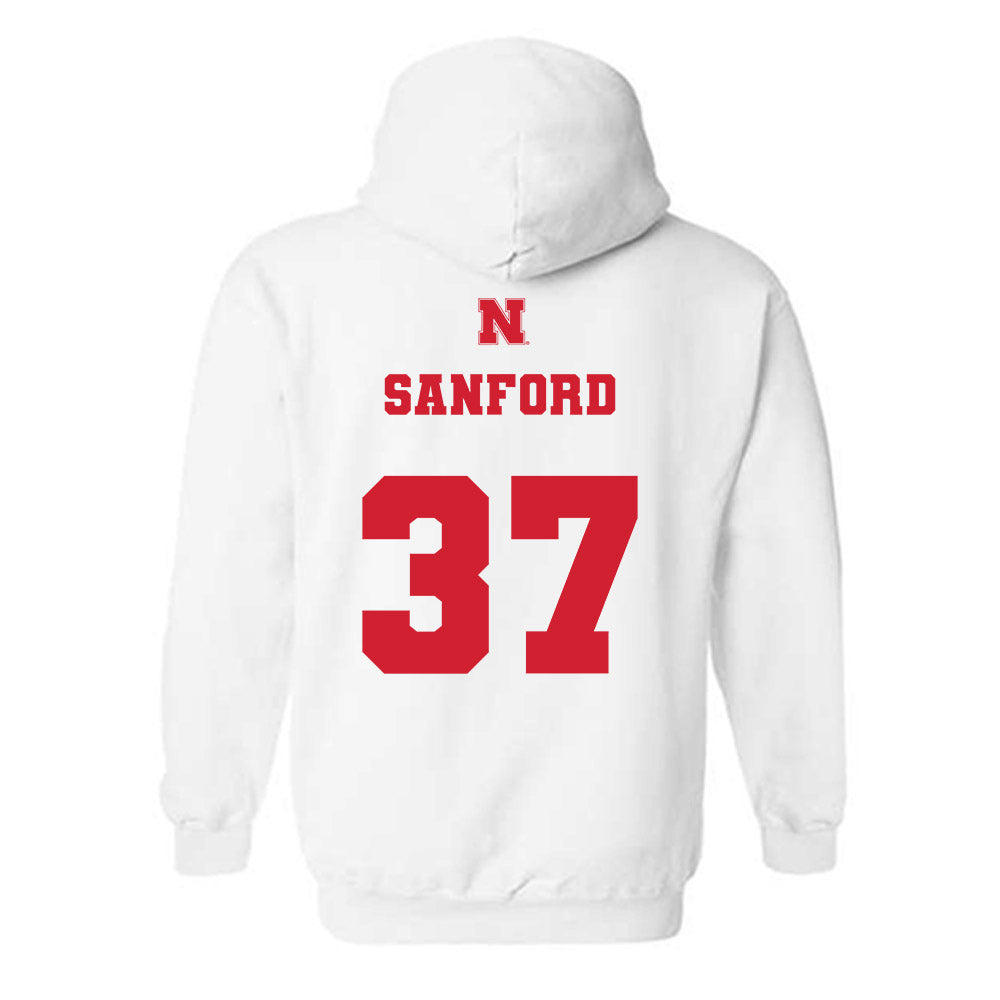 Nebraska - NCAA Football : Phalen Sanford - Hooded Sweatshirt