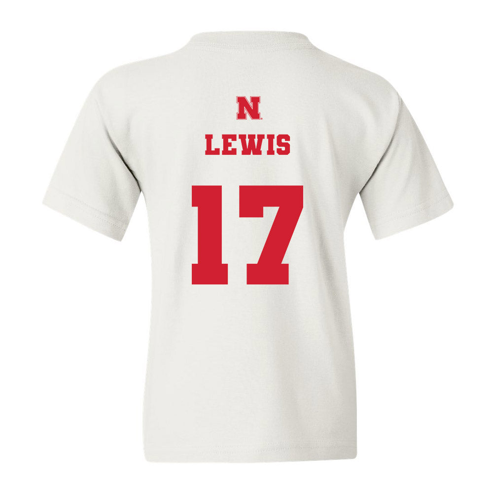 Nebraska - NCAA Baseball : Hayden Lewis - Youth T-Shirt Classic Shersey