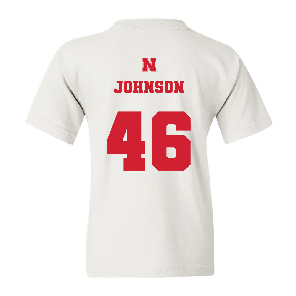 Nebraska - NCAA Baseball : Zachary Johnson - Youth T-Shirt Classic Shersey