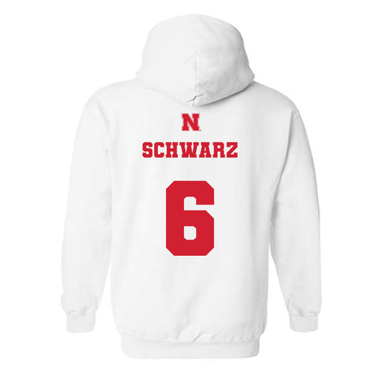 Nebraska - NCAA Women's Soccer : Abbey Schwarz - Hooded Sweatshirt Classic Shersey