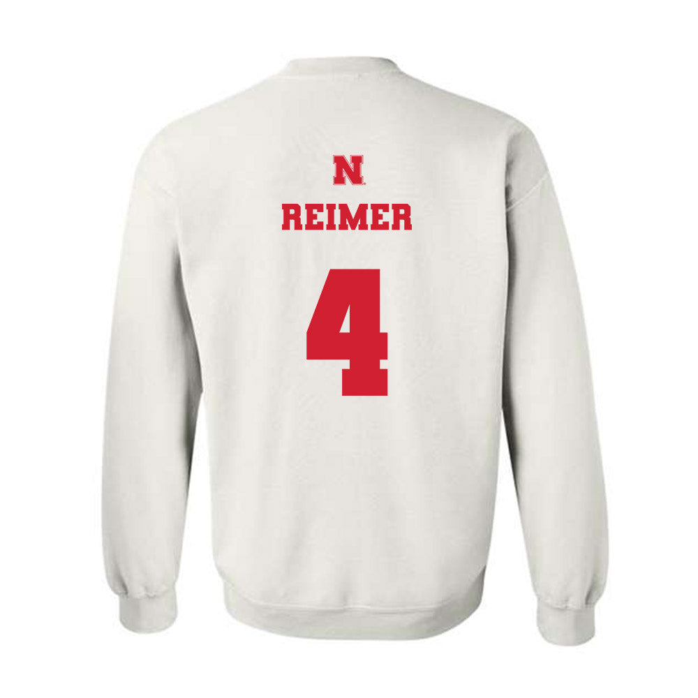 Nebraska - NCAA Football : Luke Reimer - Crewneck Sweatshirt Classic Shersey