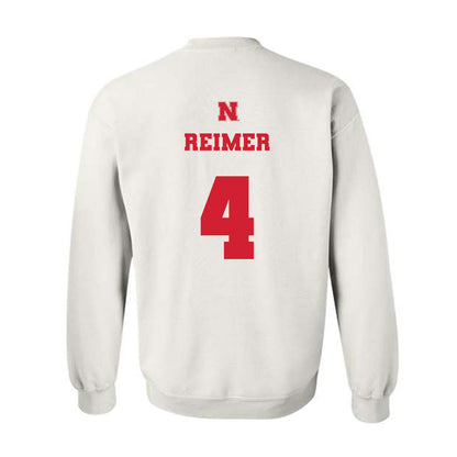 Nebraska - NCAA Football : Luke Reimer - Crewneck Sweatshirt Classic Shersey