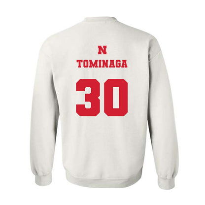 Nebraska - NCAA Men's Basketball : Keisei Tominaga - Crewneck Sweatshirt Classic Shersey