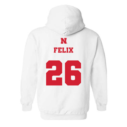 Nebraska - NCAA Softball : Alina Felix - Hooded Sweatshirt Classic Shersey