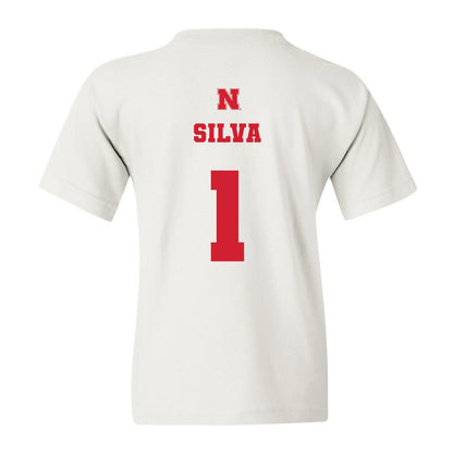 Nebraska - NCAA Baseball : Riley Silva - Youth T-Shirt Classic Shersey