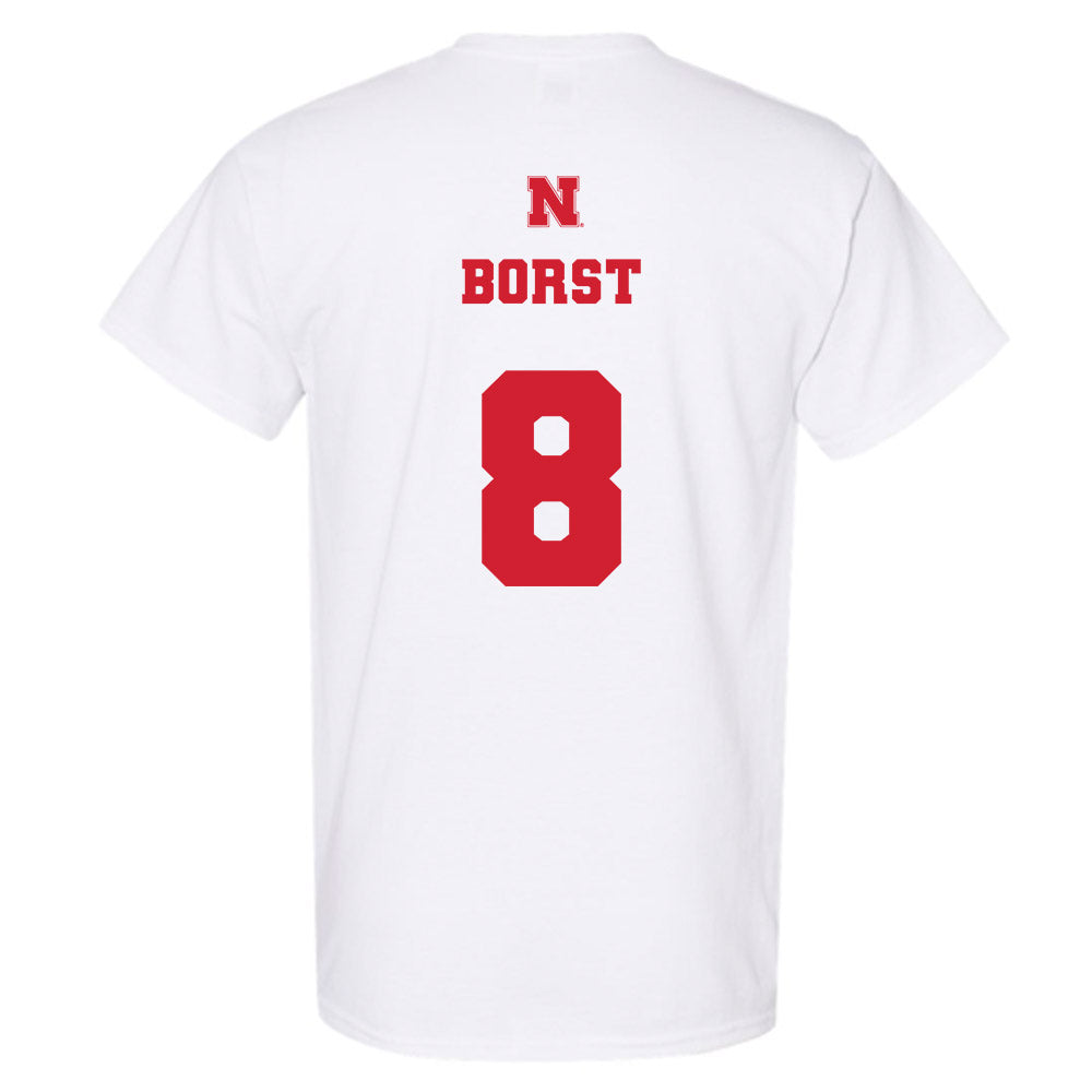 Nebraska - NCAA Baseball : Evan Borst - T-Shirt Classic Shersey