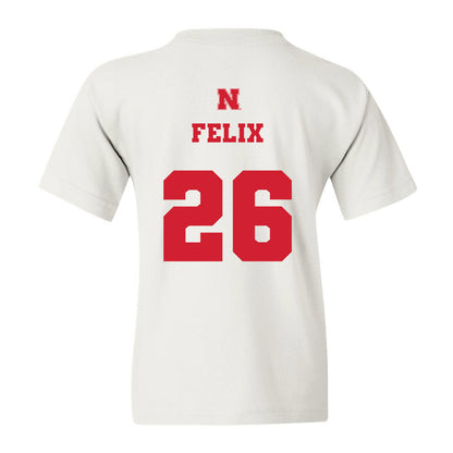 Nebraska - NCAA Softball : Alina Felix - Youth T-Shirt Classic Shersey