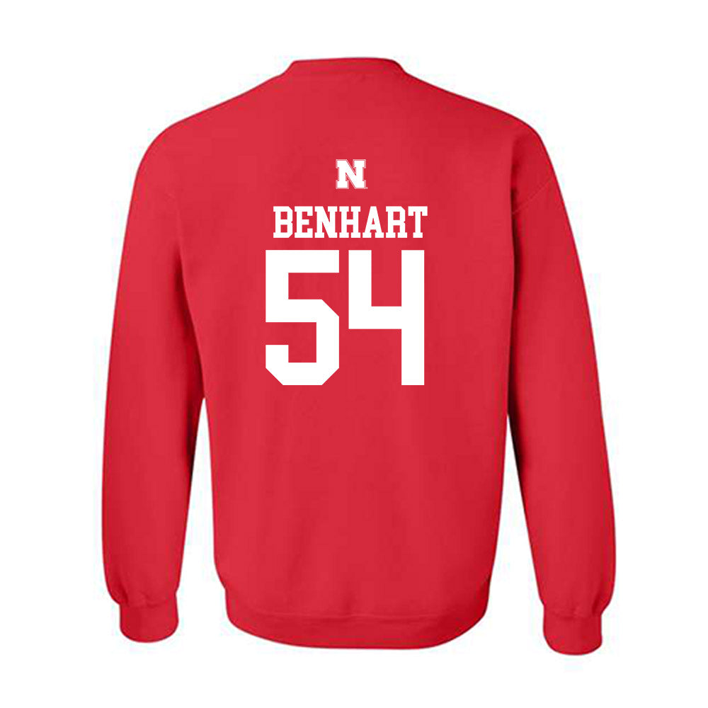 Nebraska - NCAA Football : Bryce Benhart - Generic Red Shersey Sweatshirt