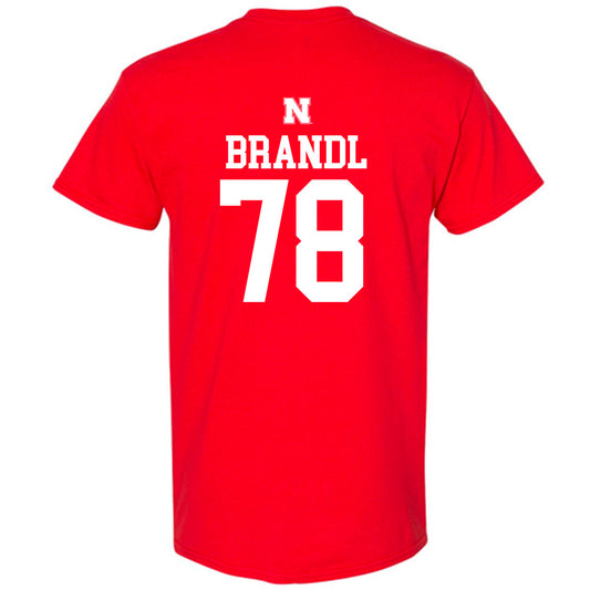 Nebraska - NCAA Football : Jacob Brandl - T-Shirt Classic Shersey