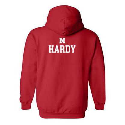 Nebraska - NCAA Wrestling : Brock Hardy Hooded Sweatshirt