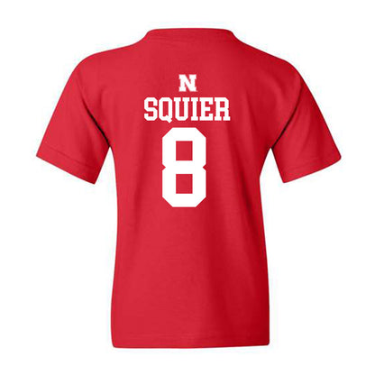 Nebraska - NCAA Softball : Abbie Squier - Youth T-Shirt Classic Shersey