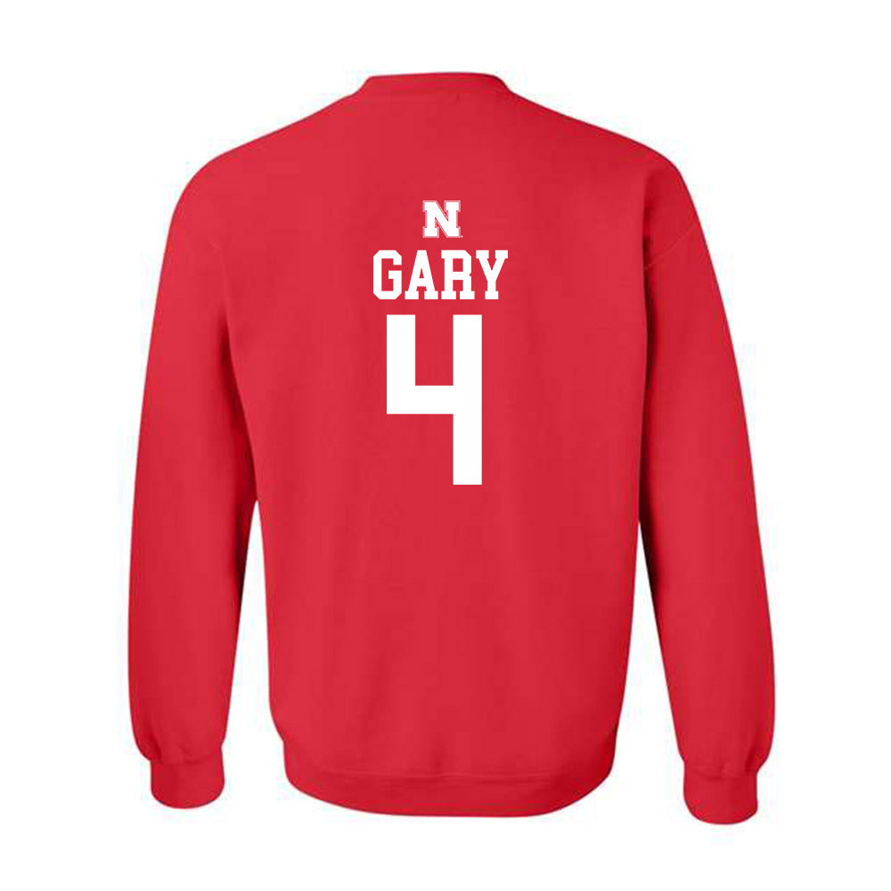 Nebraska - NCAA Men's Basketball : Juwan Gary - Crewneck Sweatshirt Classic Shersey