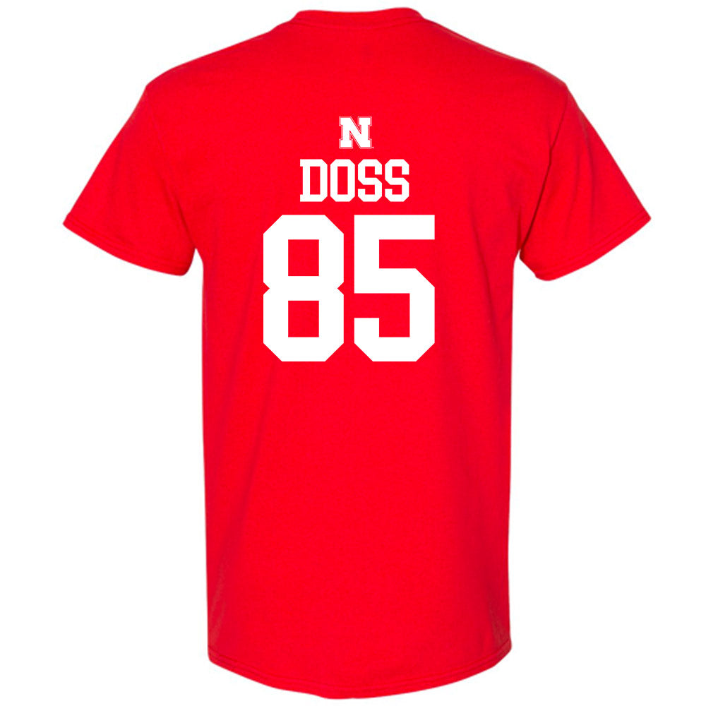 Nebraska - NCAA Football : jaidyn Doss - Short Sleeve T-Shirt