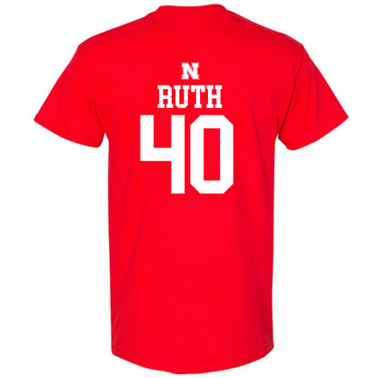 Nebraska - NCAA Football : Trevor Ruth - Short Sleeve T-Shirt