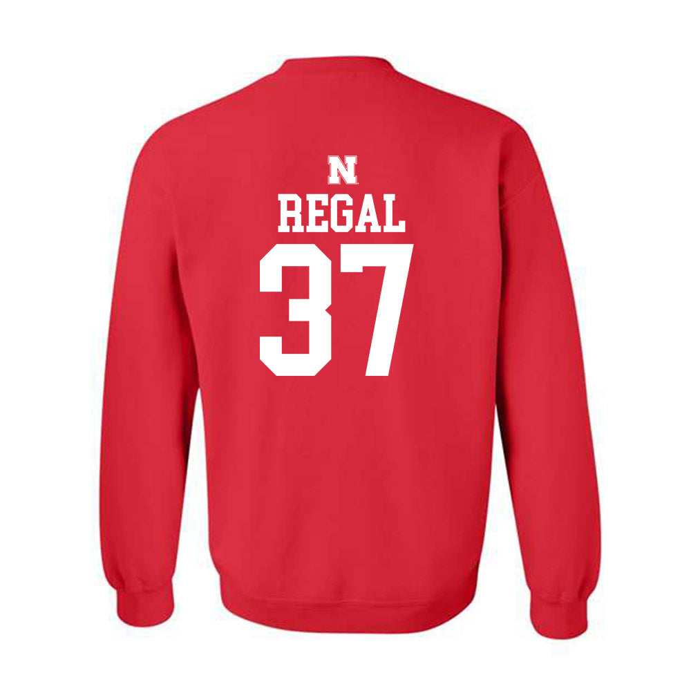 Nebraska - NCAA Baseball : Ian Regal - Crewneck Sweatshirt Classic Shersey