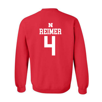 Nebraska - NCAA Football : Luke Reimer - Crewneck Sweatshirt Classic Shersey