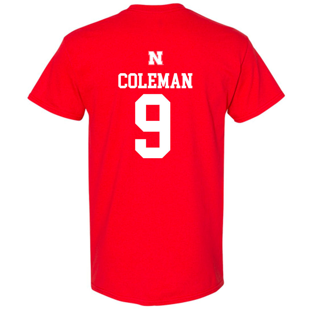 Nebraska - NCAA Men's Basketball : Jarron Coleman - T-Shirt Classic Shersey