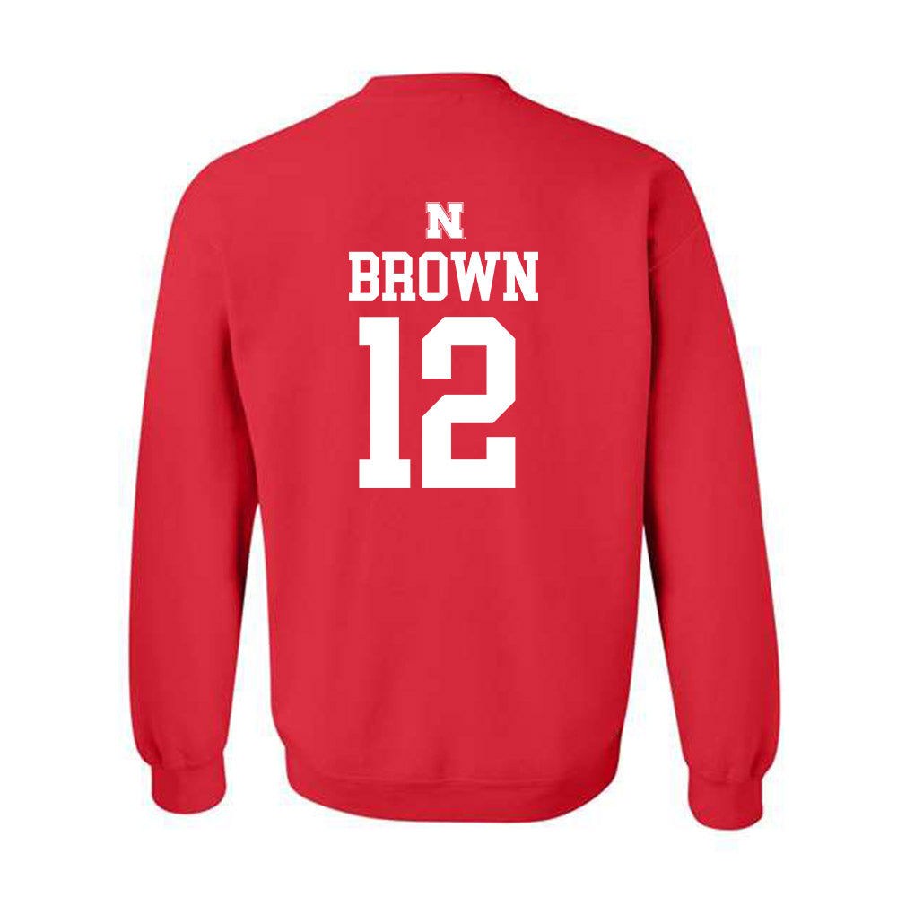 Nebraska - NCAA Football : Omar Brown - Sweatshirt