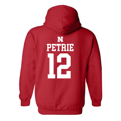 Nebraska - NCAA Women's Basketball : Jessica Petrie - Hooded Sweatshirt Classic Shersey