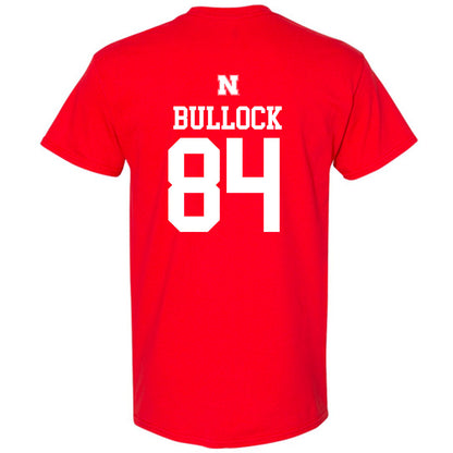 Nebraska - NCAA Football : Alex Bullock - Generic Red Shersey Short Sleeve T-Shirt