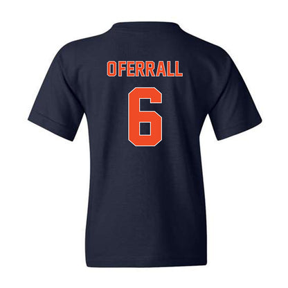 Virginia - NCAA Baseball : Griff O'Ferrall - Youth T-Shirt Replica Shersey