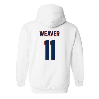 Virginia - NCAA Softball : Abby Weaver - Hooded Sweatshirt Replica Shersey