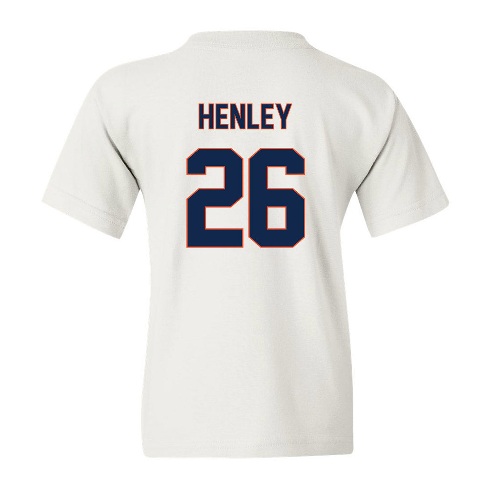 Virginia - NCAA Softball : Savanah Henley - Youth T-Shirt Replica Shersey