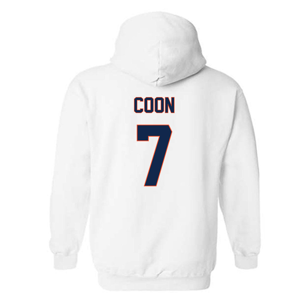 Virginia - NCAA Softball : Sarah Coon - Hooded Sweatshirt Replica Shersey