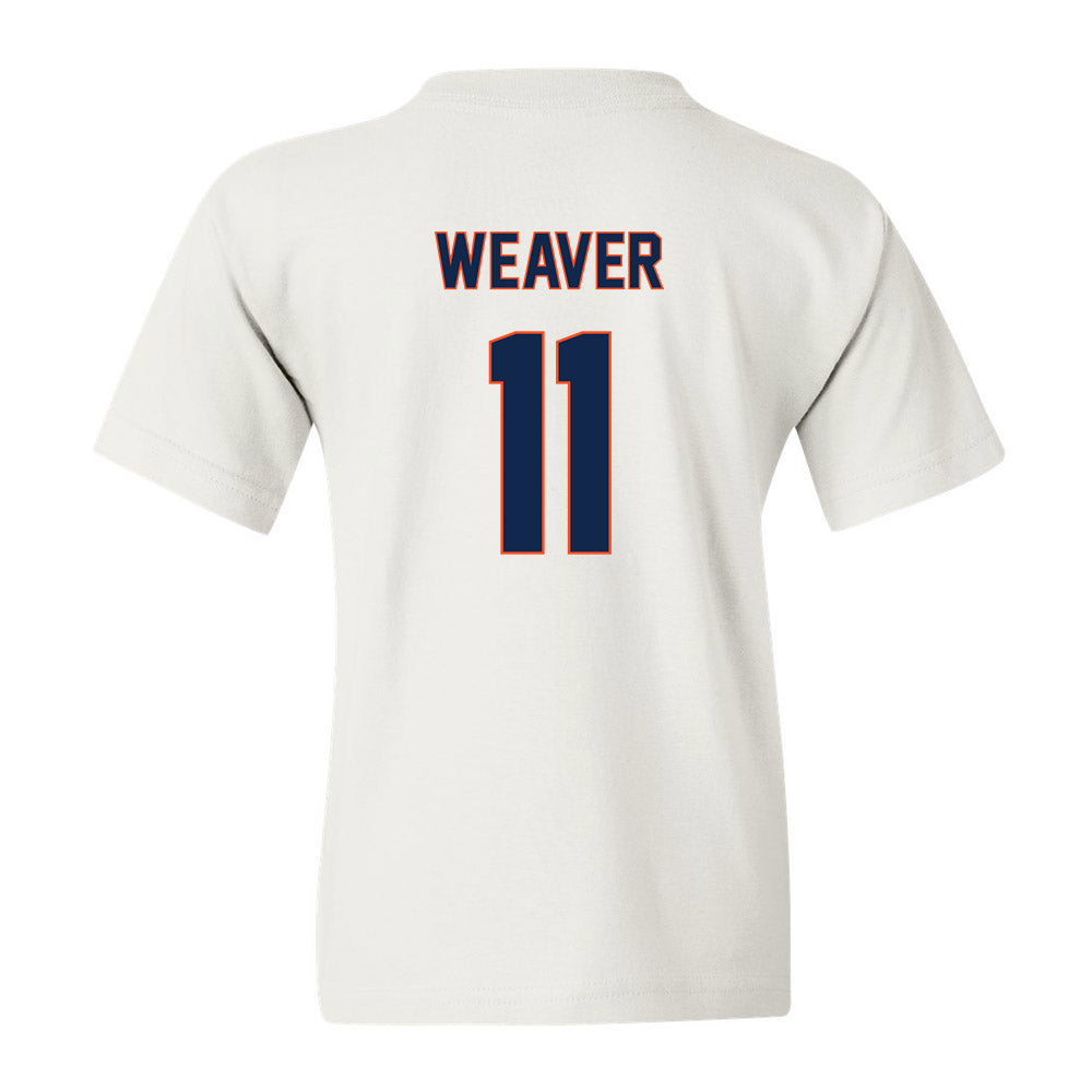 Virginia - NCAA Softball : Abby Weaver - Youth T-Shirt Replica Shersey