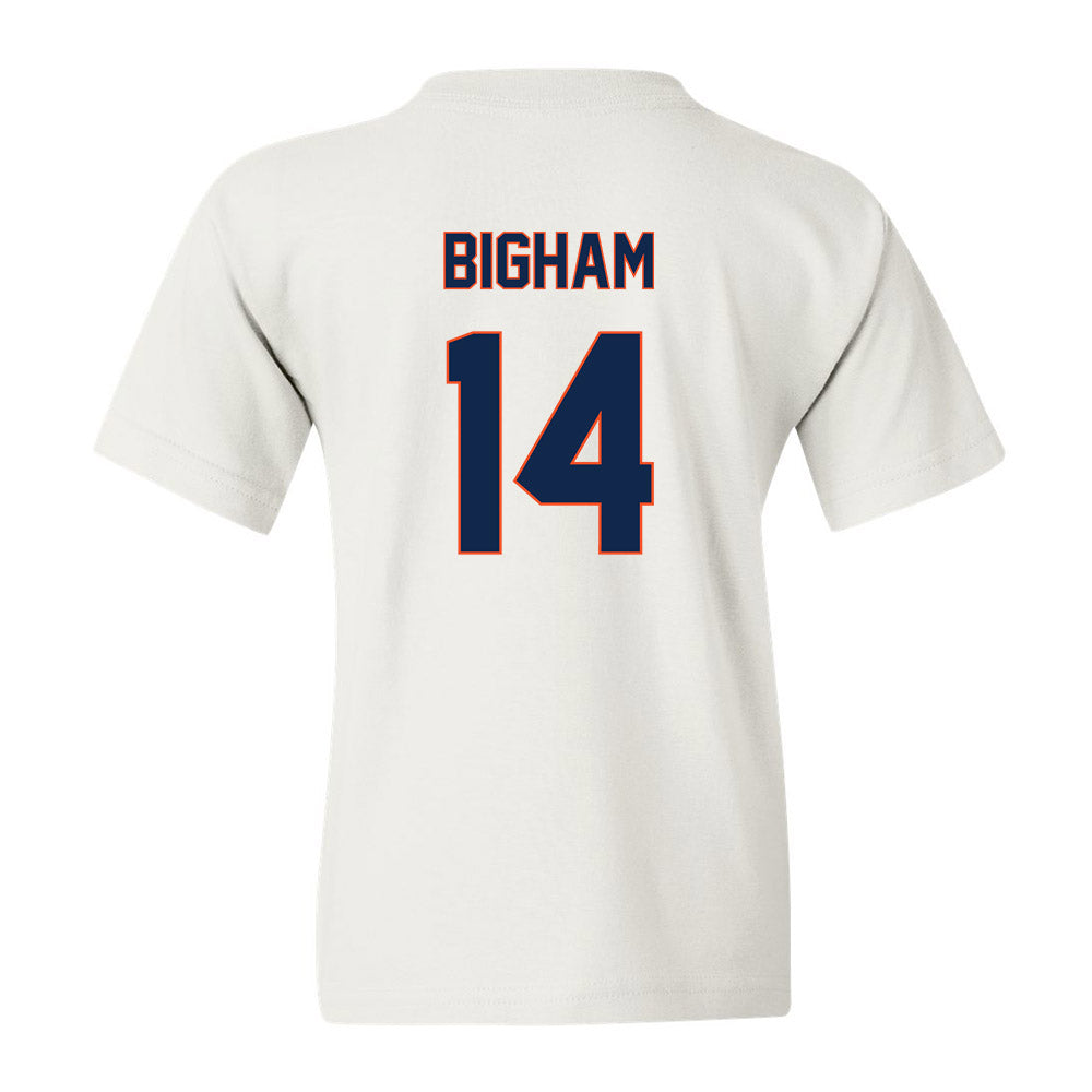 Virginia - NCAA Softball : Eden Bigham - Youth T-Shirt Replica Shersey