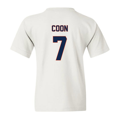 Virginia - NCAA Softball : Sarah Coon - Youth T-Shirt Replica Shersey