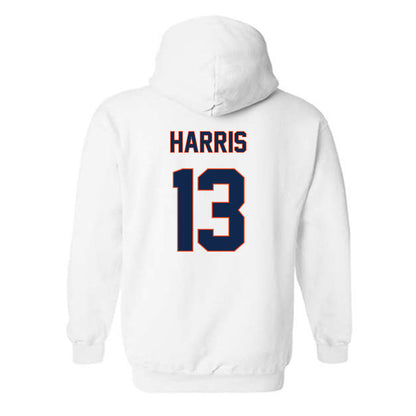 Virginia - NCAA Softball : Madison Harris - Hooded Sweatshirt Replica Shersey