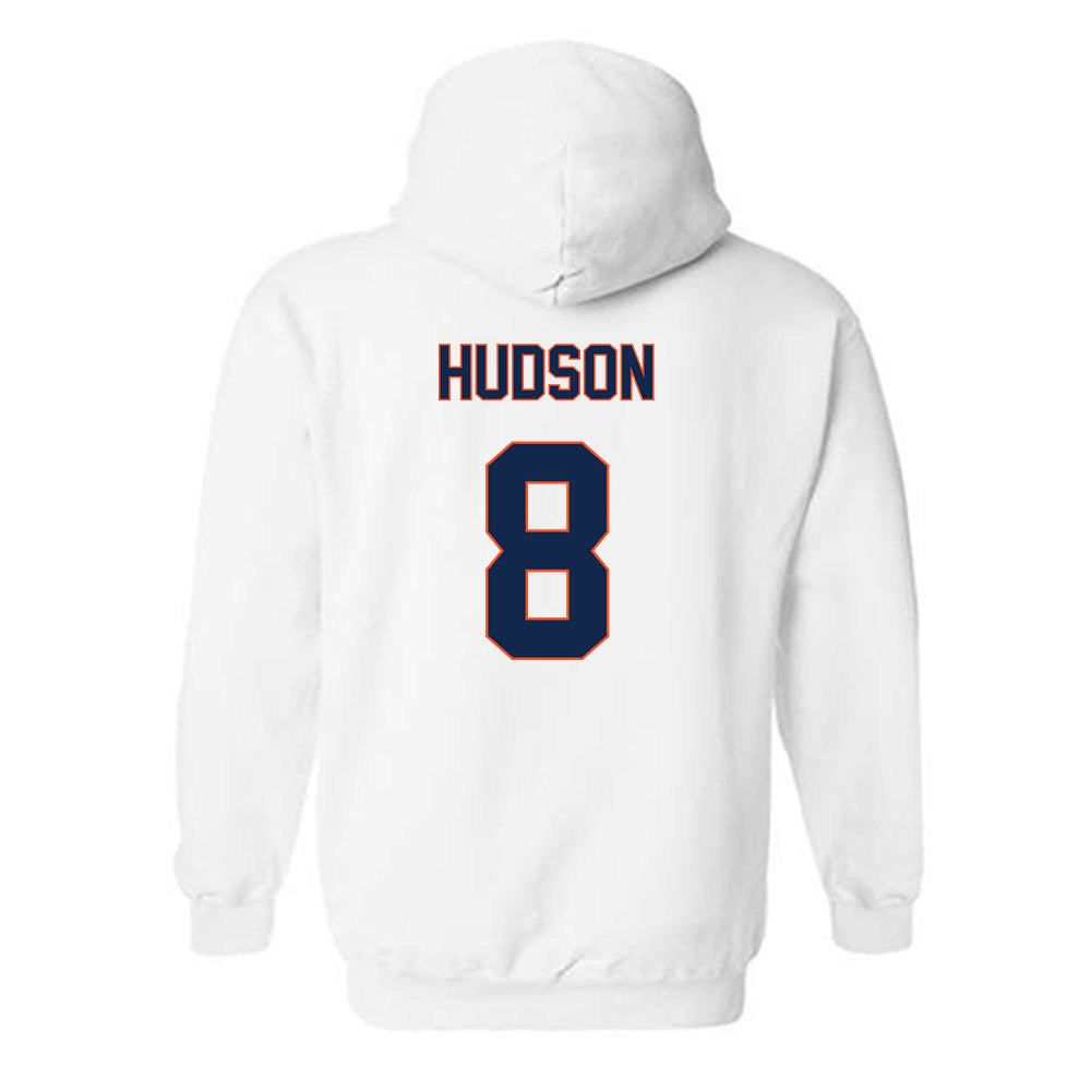 Virginia - NCAA Softball : Kassidy Hudson - Hooded Sweatshirt Replica Shersey