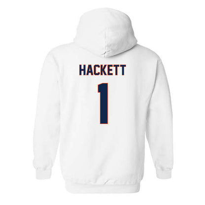 Virginia - NCAA Softball : Kelsey Hackett - Hooded Sweatshirt Replica Shersey