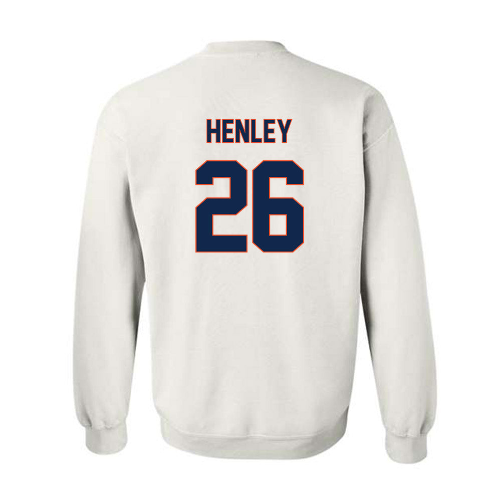 Virginia - NCAA Softball : Savanah Henley - Crewneck Sweatshirt Replica Shersey