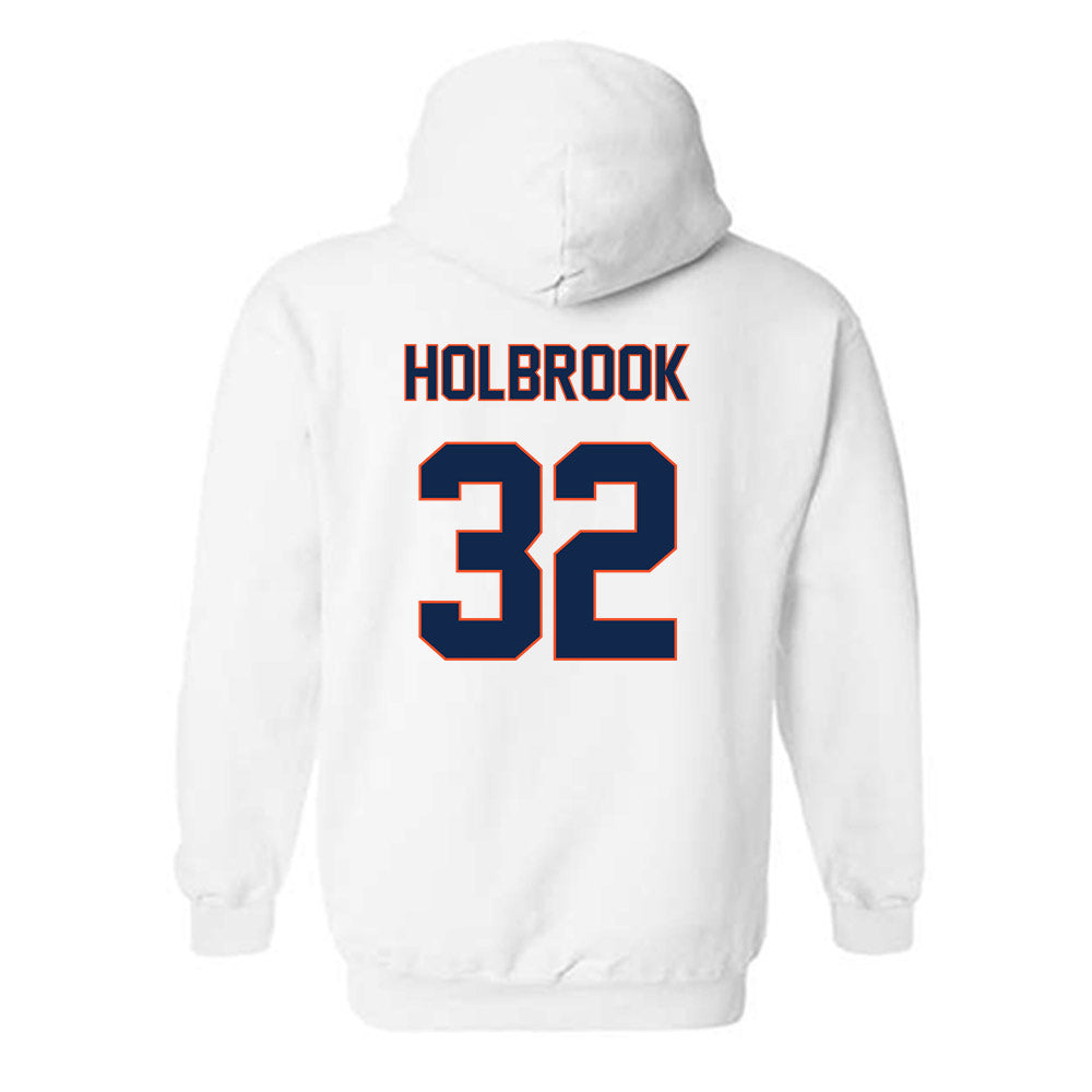 Virginia - NCAA Softball : Reece Holbrook - Hooded Sweatshirt Replica Shersey