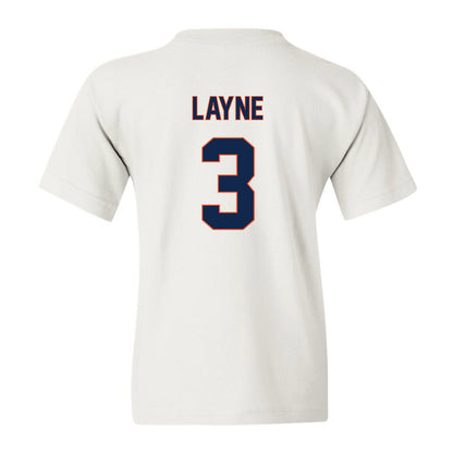 Virginia - NCAA Softball : Courtney Layne - Youth T-Shirt Replica Shersey