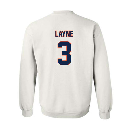 Virginia - NCAA Softball : Courtney Layne - Crewneck Sweatshirt Replica Shersey