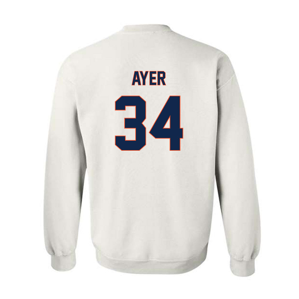 Virginia - NCAA Softball : Kelly Ayer - Crewneck Sweatshirt Replica Shersey