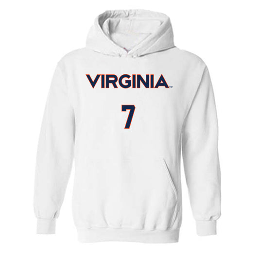 Virginia - NCAA Softball : Sarah Coon - Hooded Sweatshirt Replica Shersey