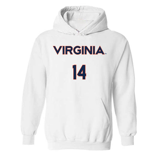 Virginia - NCAA Softball : Eden Bigham - Hooded Sweatshirt Replica Shersey