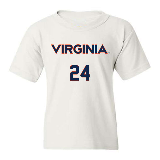 Virginia - NCAA Softball : Sydney Hartgrove - Youth T-Shirt Replica Shersey