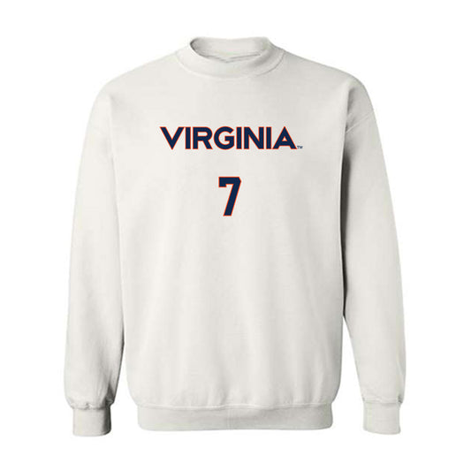 Virginia - NCAA Softball : Sarah Coon - Crewneck Sweatshirt Replica Shersey