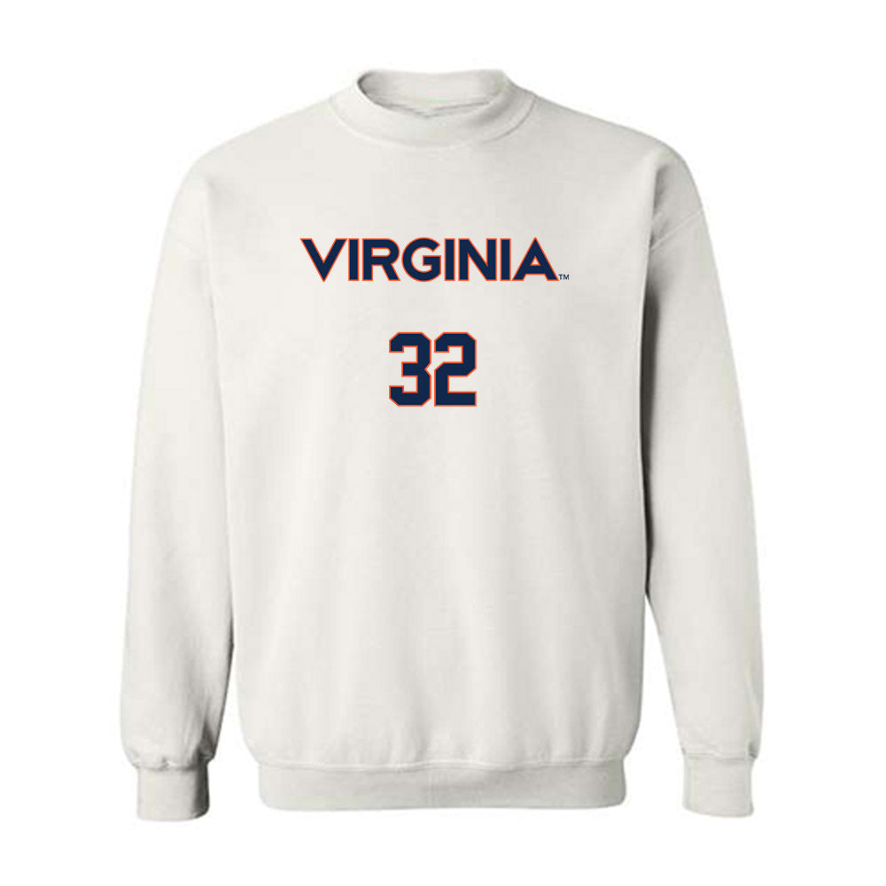 Virginia - NCAA Softball : Reece Holbrook - Crewneck Sweatshirt Replica Shersey